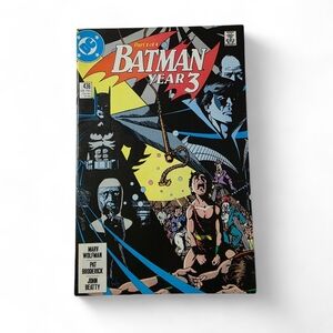 DC Comics Batman Year 3 Comic - Black, Blue, Red
